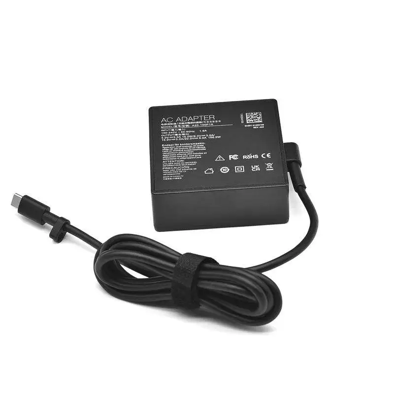 100 W Type-C PD USB C toiteadapter 20 V 5A Asuse sülearvutile