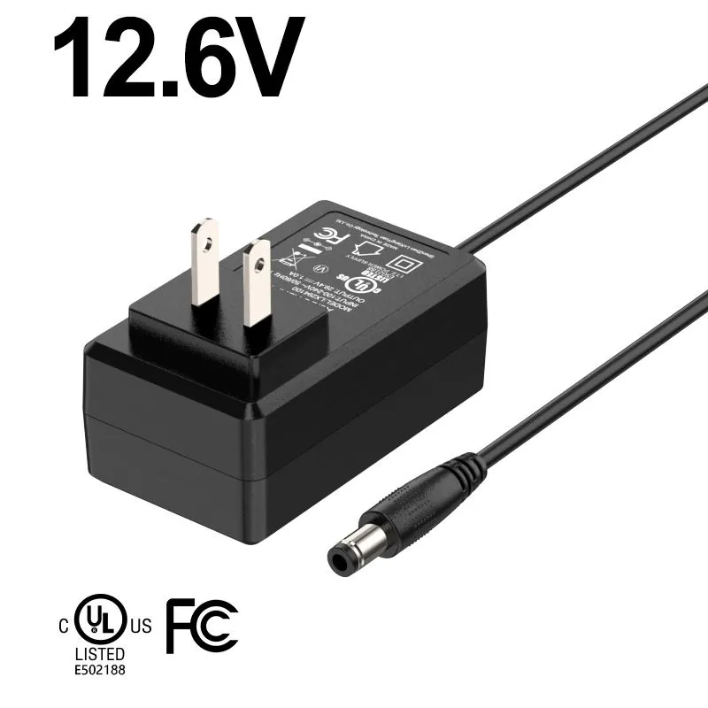 12,6 V 2A seinakinnitusega elektrilise rolleri toiteadapter