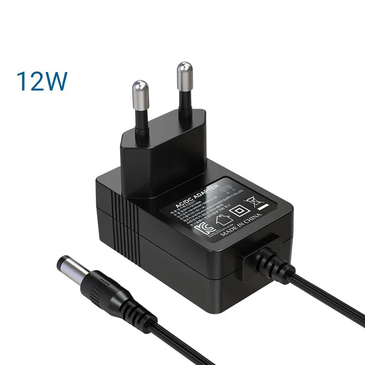 12V 1A KC toiteadapter