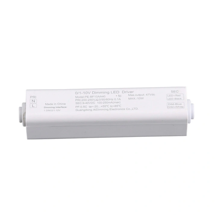 Püsiv vool 0-10V 1-10V hämarduv LED-draiver