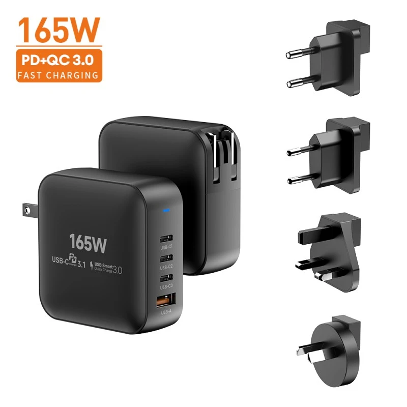 Kiire 165 W Gan laadija