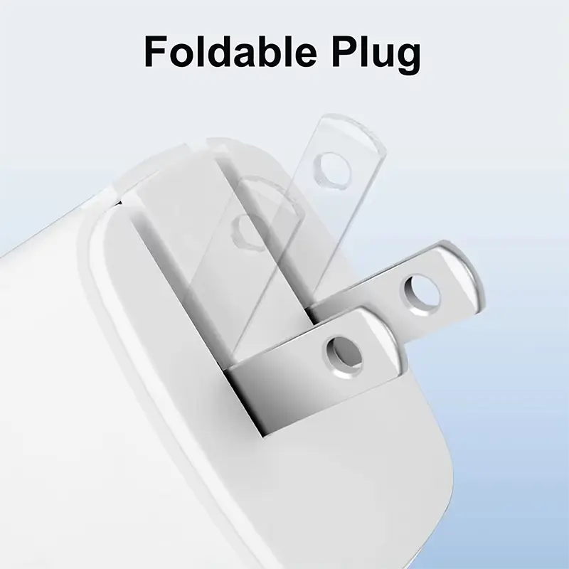 PD20W mini-suuruses laadija koos kokkupandava USA pistikuga