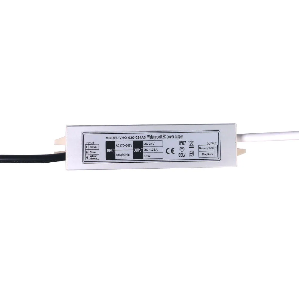 Üliõhuke või õhuke 12V/24V AC-DC LED SMPS toiteallikas